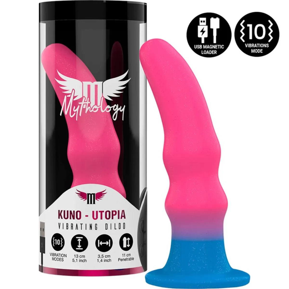 Dildo "Kuno Utopia" mit Saugnapf – Bild 2