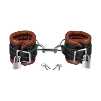 Abschließbare, gepolsterte Handfesseln Abschließbare, gepolsterte Handfesseln