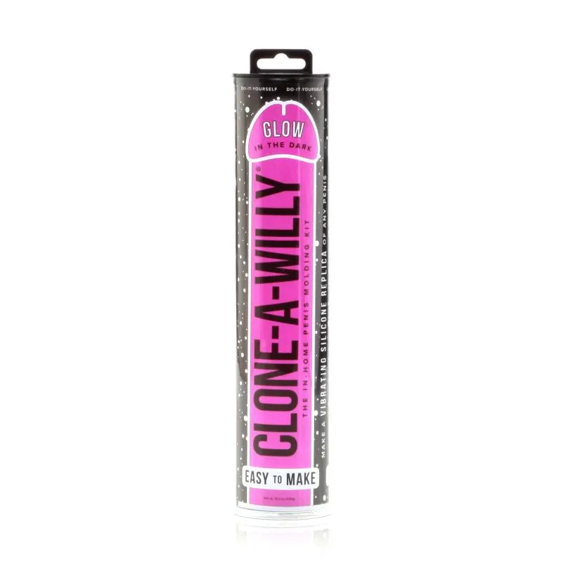 Clone-A-Willy Kit - Glow-in-the-Dark - Hot Pink – Bild 2