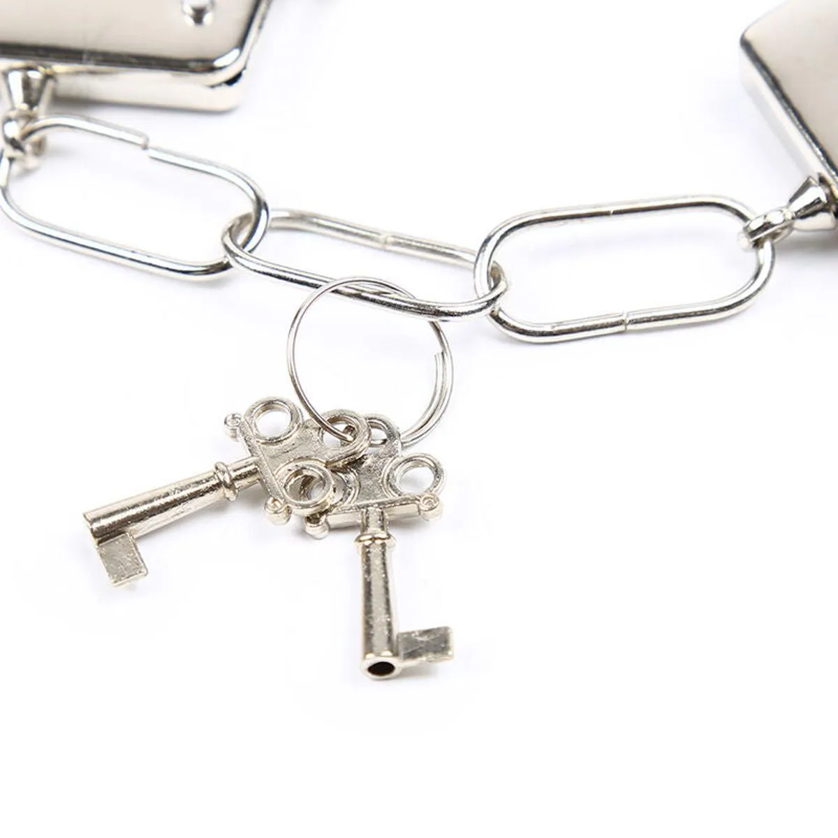 Handschellen mit Plüsch im Leopardenprint – Bild 5