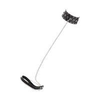 Breites Halsband mit Leine Breites Halsband mit Leine