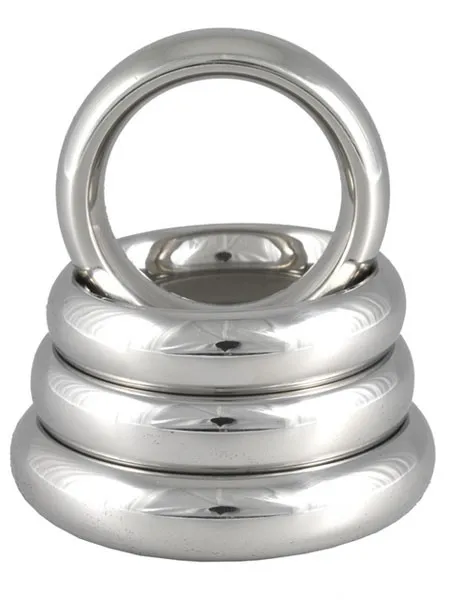 Edelstahl-Penisring: Donut, 15mm breit (50mm) Edelstahl-Penisring: Donut, 15mm breit (50mm)