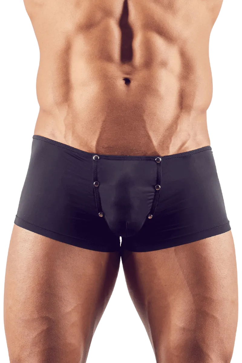 Pants in schwarz mit Druckknöpfen Pants in schwarz mit Druckknöpfen