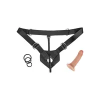Strap-On Harness, 17 cm, 7 Teile Strap-On Harness, 17 cm, 7 Teile