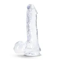 B Yours Plus - Ram 'n Jam Dildo - Transparent B Yours Plus - Ram 'n Jam Dildo - Transparent