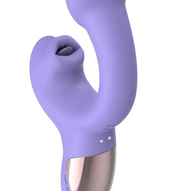 Magic Motion – Magic Ponder Vibrator mit Lick & G-Punkt Funktion – Lila – Bild 2