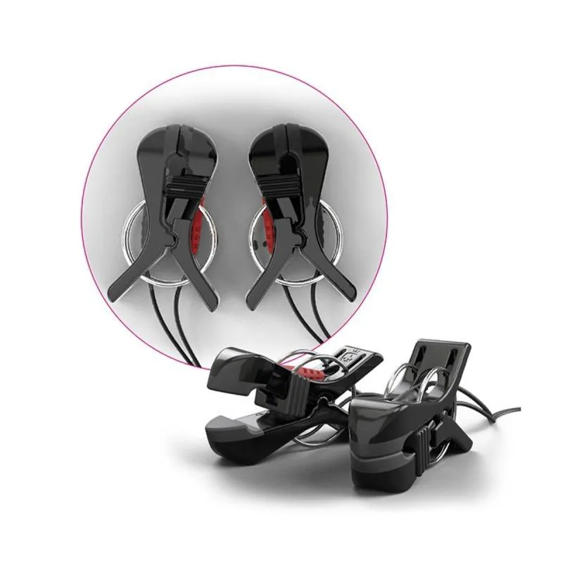 Mystim - Barry Bite Brustwarzenklemmen - Schwarz – Bild 4