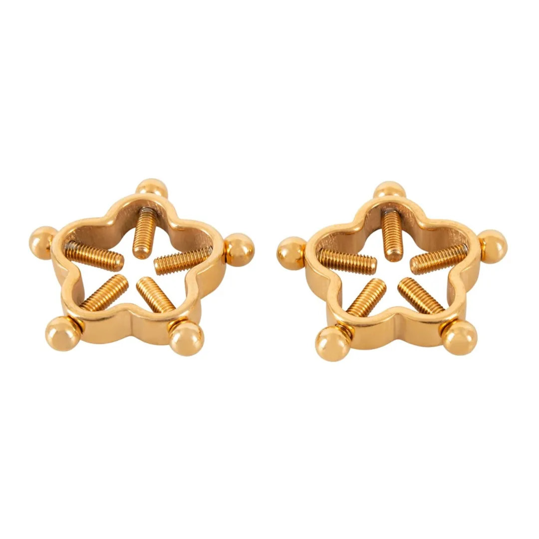 Nippelklemmen „Nipple Jewellery Golden Flower“ – Bild 5