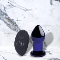 Gläs - Vibrierender Butt Plug Gläs - Vibrierender Butt Plug
