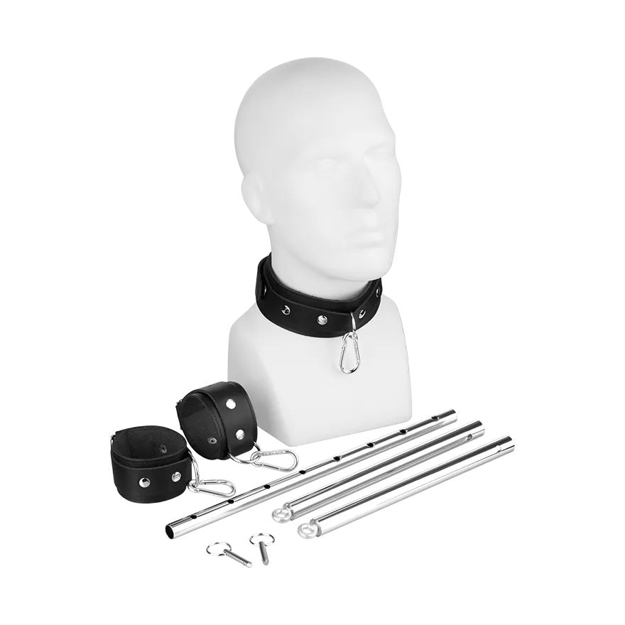 Hals- und Handfessel mit Stange, 7 Teile Hals- und Handfessel mit Stange, 7 Teile