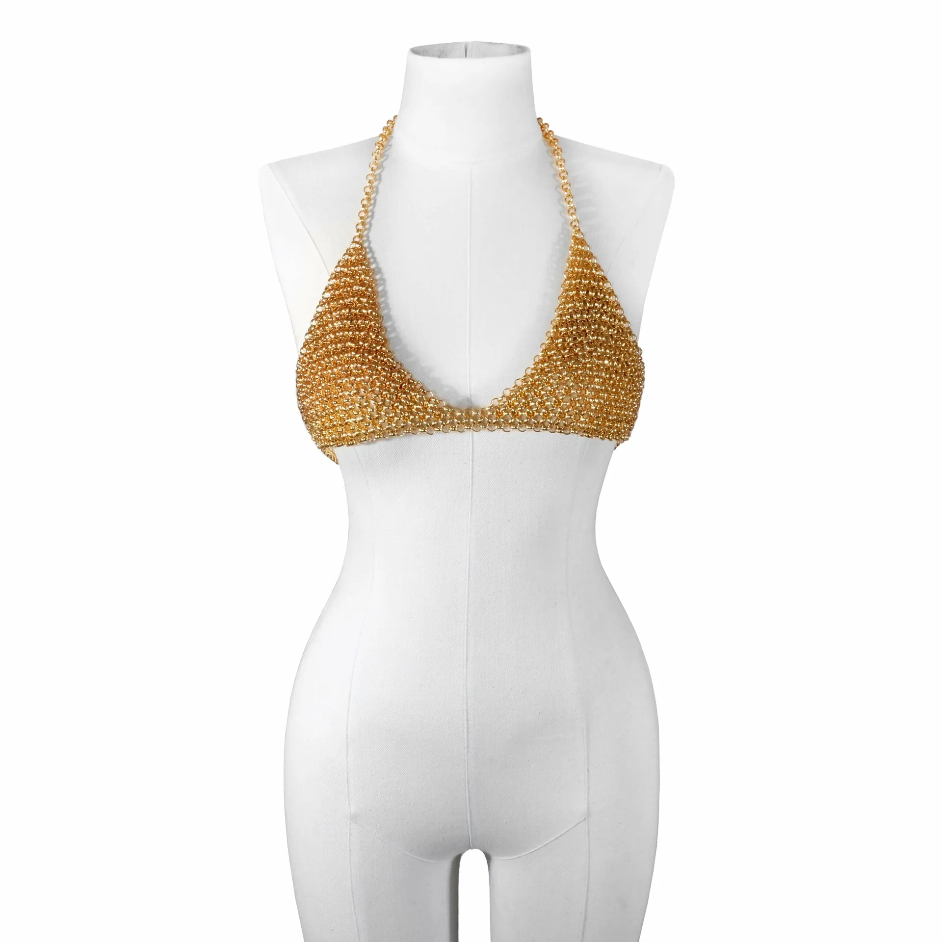 Elif Domanic - Sareh Kettenhemd-BH Größe L – Bild 3