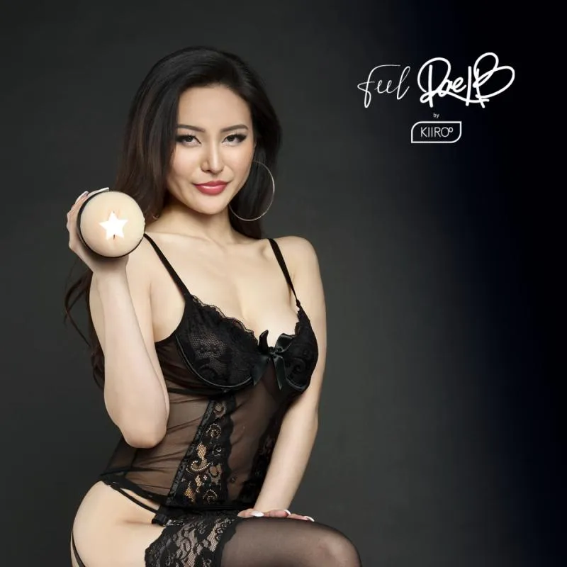 Kiiroo - Feel Rae Lil Black Masturbator - Schwarz – Bild 5