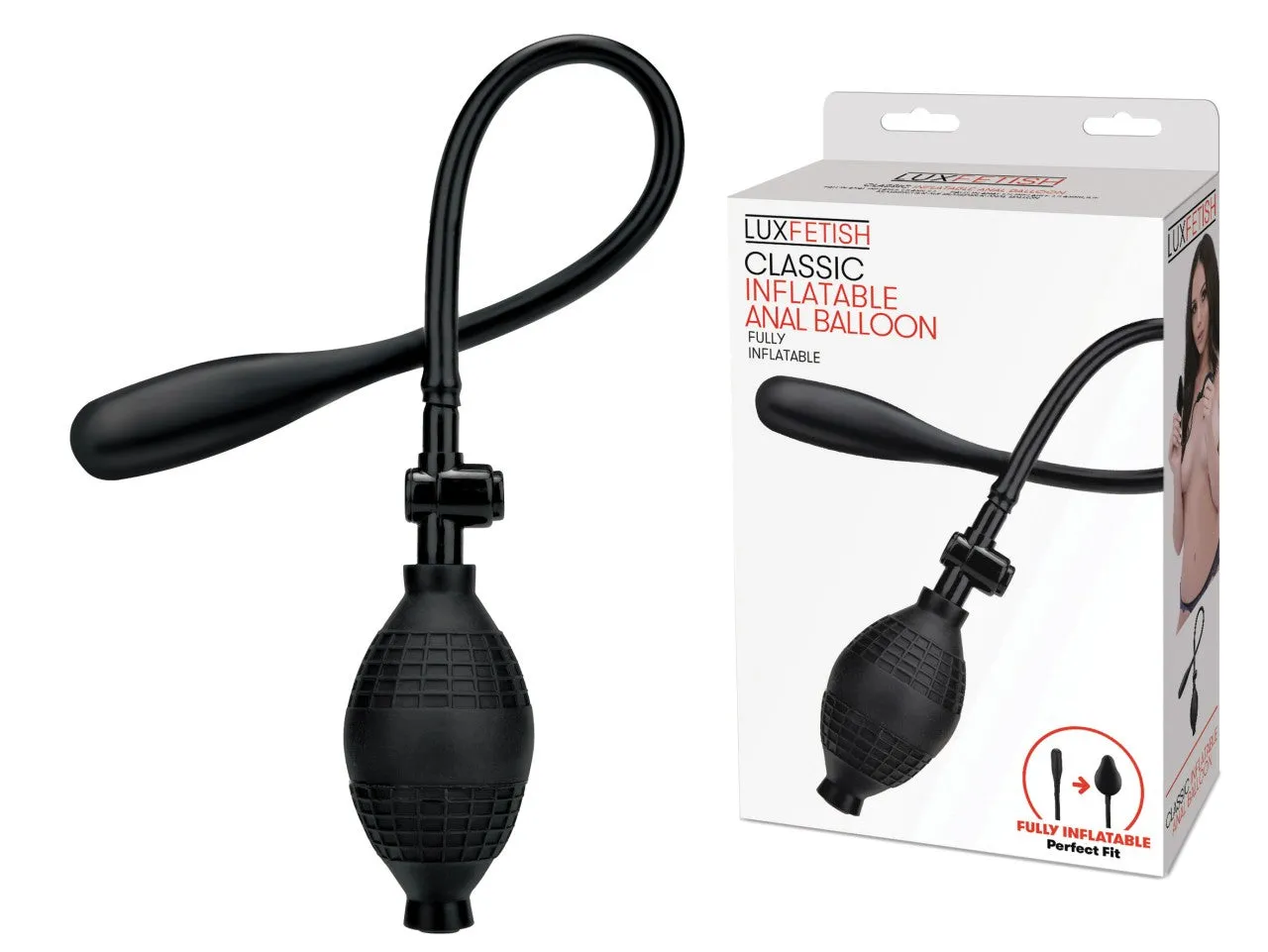 LUX FETISH Classic Inflatable Anal Balloon LUX FETISH Classic Inflatable Anal Balloon