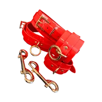 High Gloss Bondage Wrist & Thigh Cuffs High Gloss Bondage Wrist & Thigh Cuffs