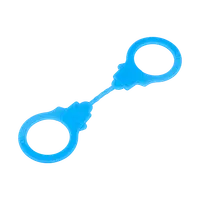 Design-Handschellen aus Silikon Design-Handschellen aus Silikon