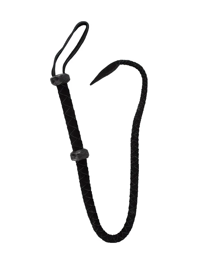 Lederpeitsche, schwarz Lederpeitsche, schwarz