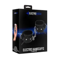 Electro Shock: Elektro-Handfesseln, schwarz Electro Shock: Elektro-Handfesseln, schwarz