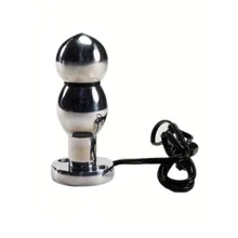 Elektro-Sex: Analplug Doppelkugel, bipolar Elektro-Sex: Analplug Doppelkugel, bipolar