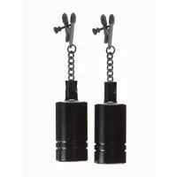 Black Label Coated Metal Tingling Nipple Clamps: Nippelklemmen mit Gewichten,... Black Label Coated Metal Tingling Nipple Clamps: Nippelklemmen mit Gewichten,...