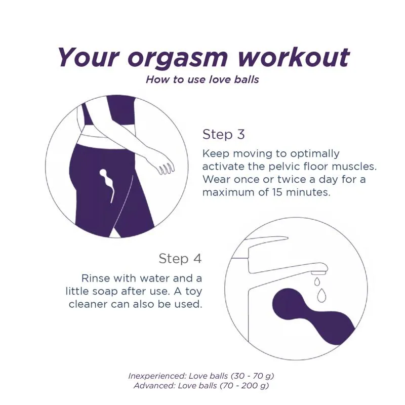 Rosy Gold »Nouveau Ben Wa« Liebeskugeln – Bild 5