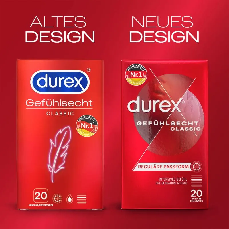 Durex Gefühlsecht Classic - 20 Stk – Bild 2