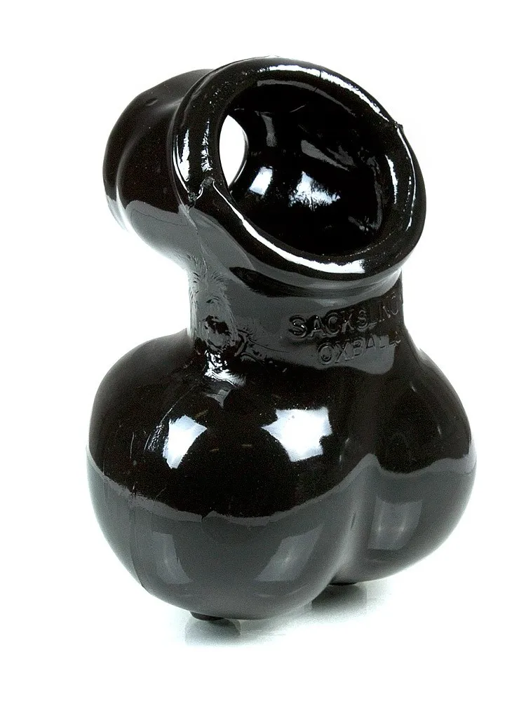 Sacksling 2 Cocksling Ballbag: Hodenhülle, schwarz Sacksling 2 Cocksling Ballbag: Hodenhülle, schwarz