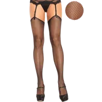 Netz-Stockings ohne Bund 20DEN Netz-Stockings ohne Bund 20DEN