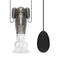Vibratorische Penis-Hülle mit Fernbedienung - Groß Vibratorische Penis-Hülle mit Fernbedienung - Groß
