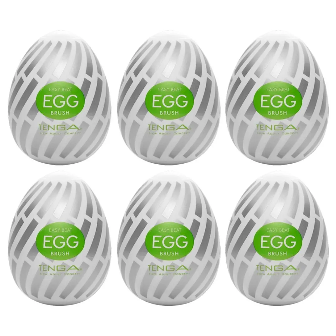 Tenga-Ei Masturbator „Egg Brush“ mit Softborsten-Struktur – Bild 4