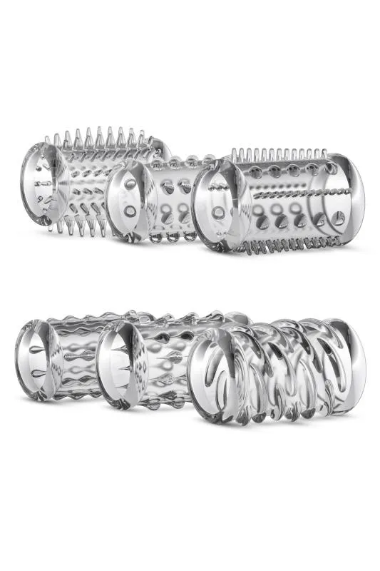 Blush - Stay Hard Penishüllen-Set Transparent – Bild 2