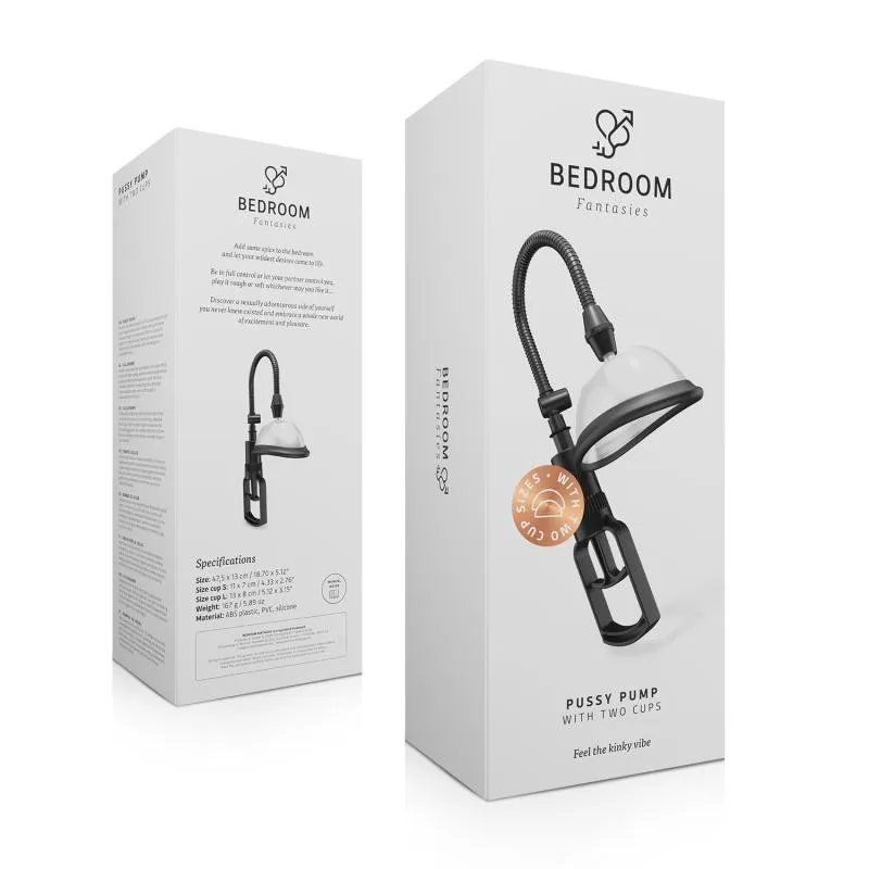 Bedroom Fantasies - Vagina Pumpe - 2 Cups – Bild 5