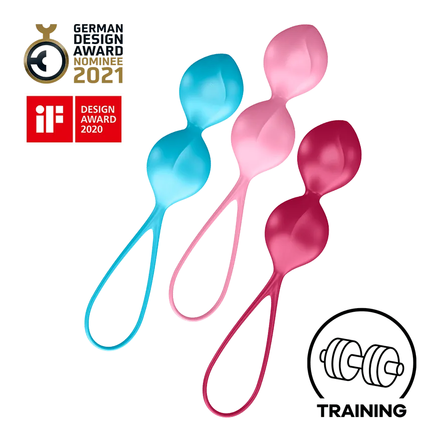 Satisfyer V Balls - 80-150 Gramm, 3 Stück Satisfyer V Balls - 80-150 Gramm, 3 Stück