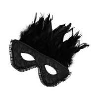 Verführerische Maske mit Federn Verführerische Maske mit Federn