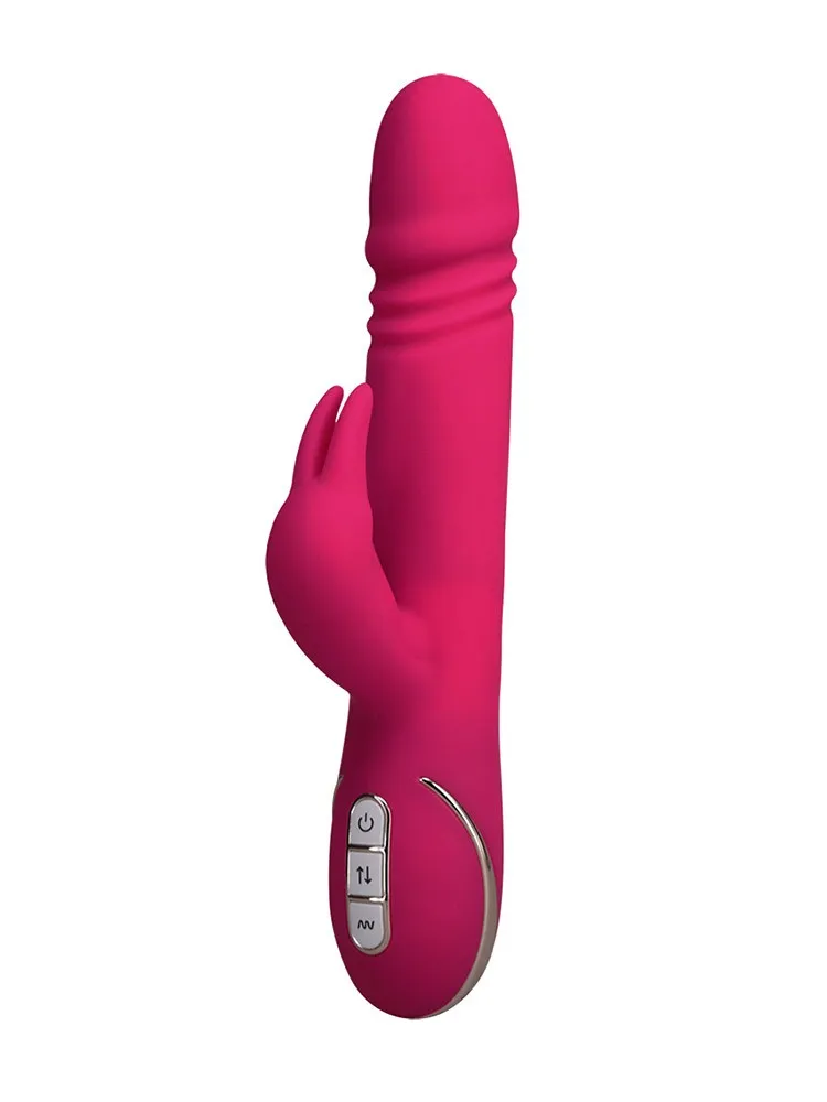 Vibe Couture Rabbit Skater: Bunny-Vibrator mit Stoßfunktion, pink Vibe Couture Rabbit Skater: Bunny-Vibrator mit Stoßfunktion, pink