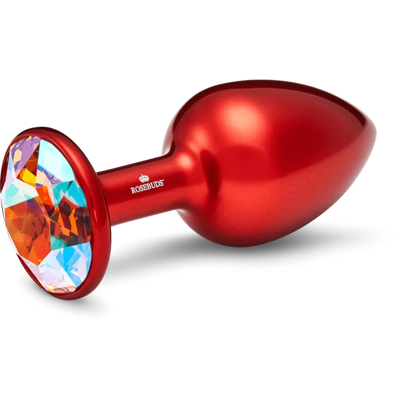 Rosebuds™ - Medium Alu Rot Kristall – Bild 2