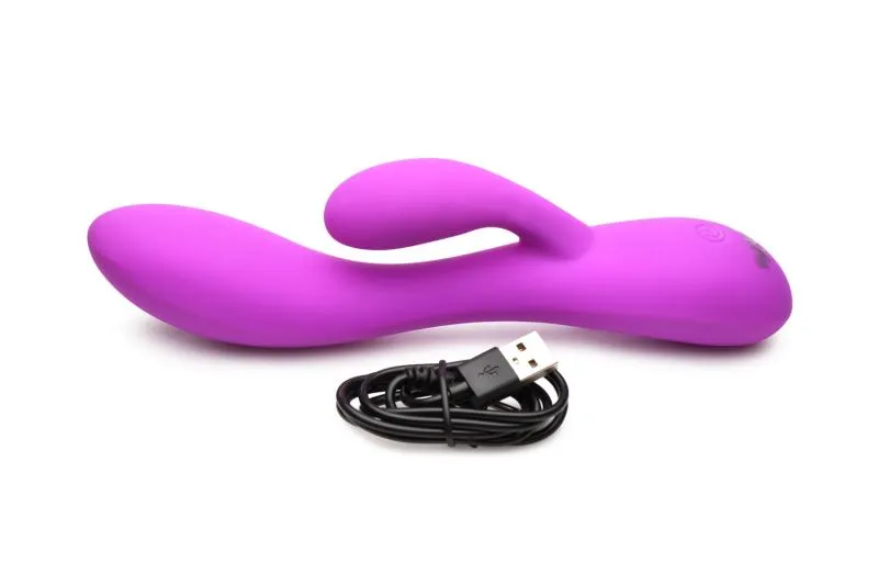 BANG! - Flexibler Rabbit Vibrator Doppelte Stimulation - Lila BANG! - Flexibler Rabbit Vibrator Doppelte Stimulation - Lila