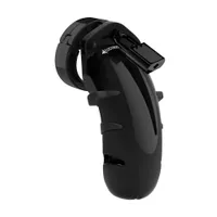 Electro Shock Cock Cage: Elektro-Keuschheitskäfig, schwarz Electro Shock Cock Cage: Elektro-Keuschheitskäfig, schwarz