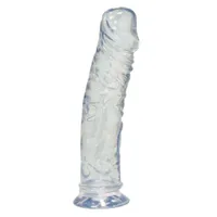 Naturdildo "Crystal Clear Medium Dong" Naturdildo "Crystal Clear Medium Dong"