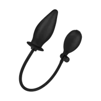 Aufblasbarer Analdildo aus Silikon, 12 cm Aufblasbarer Analdildo aus Silikon, 12 cm