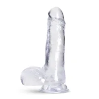 B Yours Plus - Rock %27n Roll Dildo - Transparent B Yours Plus - Rock %27n Roll Dildo - Transparent