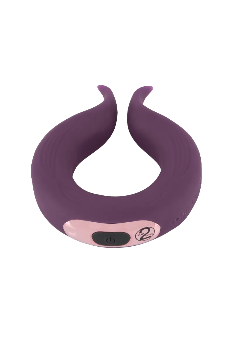 Paarvibrator mit 2 Motoren - lila Paarvibrator mit 2 Motoren - lila