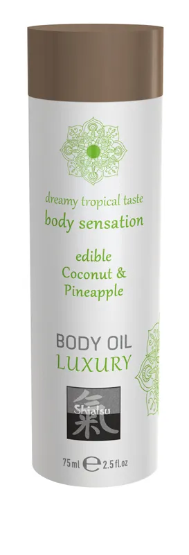 Shiatsu »Body Sensation Coconut & Pineapple« Massageöl 75ml Shiatsu »Body Sensation Coconut & Pineapple« Massageöl 75ml