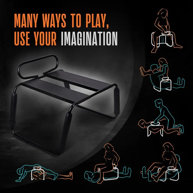 Temptasia - Kapitulation Sex Stuhl - Schwarz – Bild 5