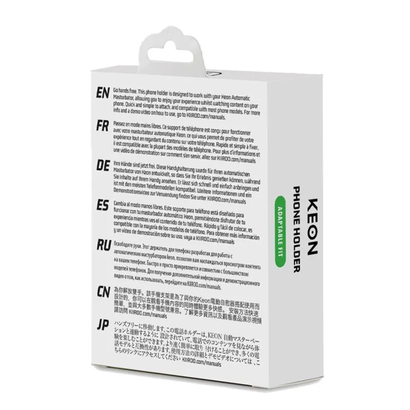 Kiiroo - Keon Zubehör Handyhalterung - Schwarz – Bild 5