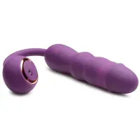Thru Thumper Stoßender Silikonvibrator mit Fernbedienung Thru Thumper Stoßender Silikonvibrator mit Fernbedienung