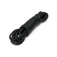 Silikon-Bondageseil, schwarz (6 m) Silikon-Bondageseil, schwarz (6 m)