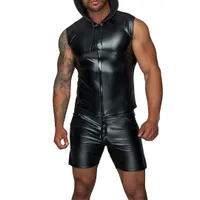 Shirt im Powerwetlook mit Kapuze Shirt im Powerwetlook mit Kapuze