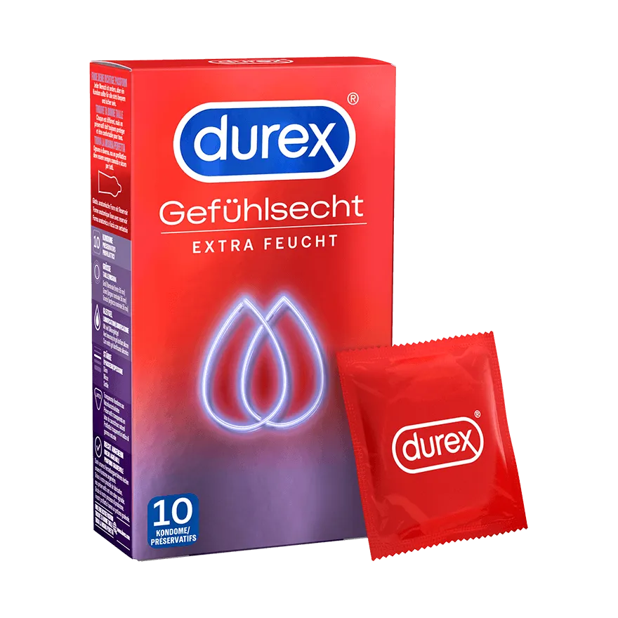 Gefühlsecht - Extra Feucht, 56 mm, 10 Stück Gefühlsecht - Extra Feucht, 56 mm, 10 Stück