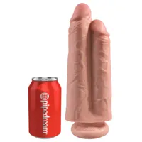 Doppeldildo „Two Cocks One Hole“ mit Saugfuß Doppeldildo „Two Cocks One Hole“ mit Saugfuß
