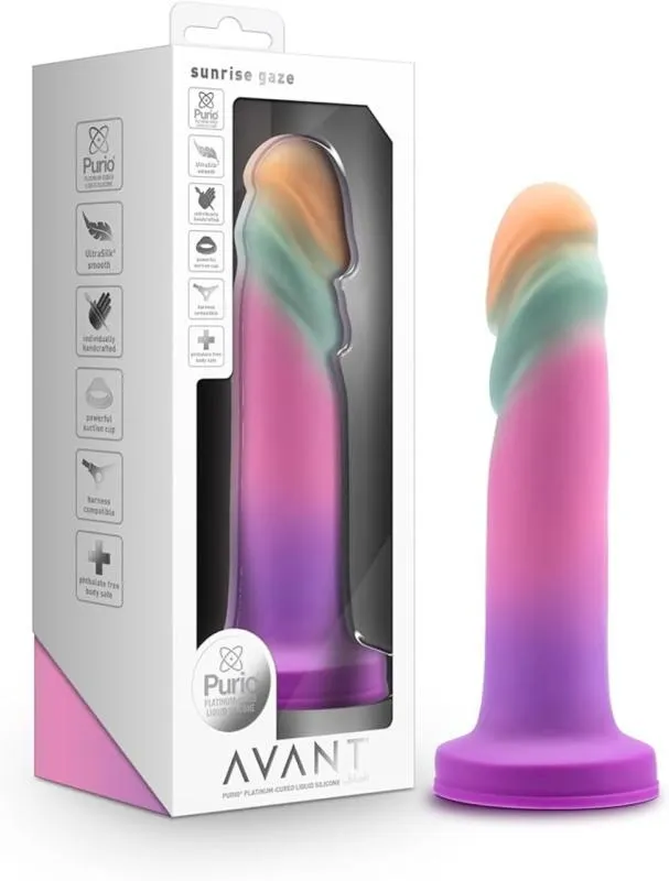 Blush Novelties - Avant Sunrise Gaze Sherbet Dildo - Verschiedene Farben Blush Novelties - Avant Sunrise Gaze Sherbet Dildo - Verschiedene Farben